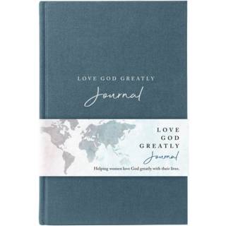 Love God Greatly Journal: A SOAP Method Journal for Bible Study (Blue Cloth-bound Hardcover)