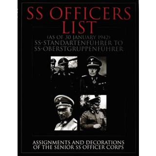 SS Officers List (as of January 1942)