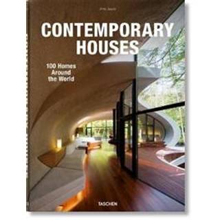 Taschen Coffee Table Books - 'Contemporary Houses. 100 Homes Around the World' in Multicolor Paper