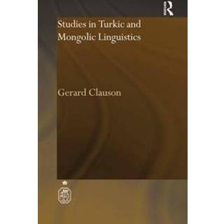 Studies in Turkic and Mongolic Linguistics