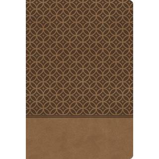 KJV Study Bible, Large Print, Leathersoft, Tan, Thumb Indexed, Red Letter