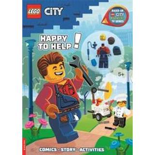 LEGO® City: Happy to Help! Activity Book (with Harl Hubbs minifigure)