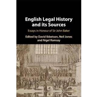 English Legal History and its Sources