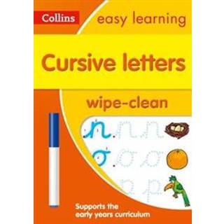 Cursive Letters Age 3-5 Wipe Clean Activity Book