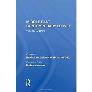 Middle East Contemporary Survey, Volume X, 1986