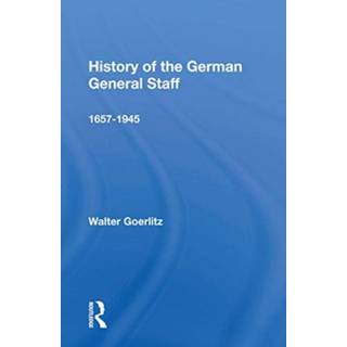 History of the German General Staff
