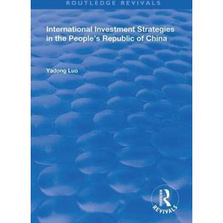 International Investment Strategies in the People's Republic of China