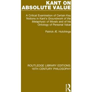 Kant on Absolute Value