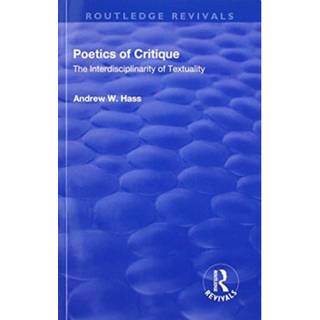 Poetics of Critique