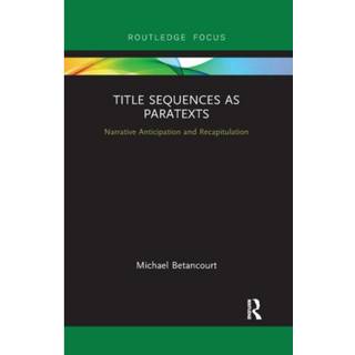 Title Sequences as Paratexts