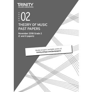 Trinity College London Theory of Music Past Papers (Nov 2018) Grade 2