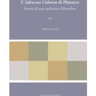 L'adversus Colotem Di Plutarco