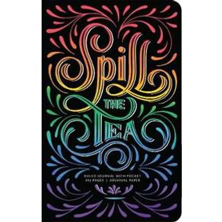 Spill the Tea Hardcover Ruled Journal