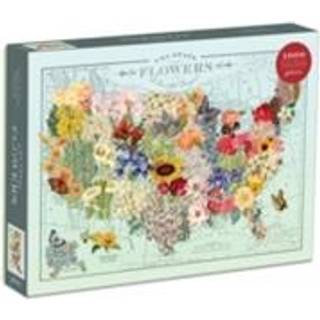 Wendy Gold USA State Flowers - 1000 brikker