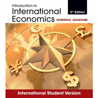 Introduction to International Economics, International Student Version