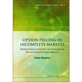 Option Pricing In Incomplete Markets: Modeling Based On Geometric L'evy Processes And Minimal Entropy Martingale Measures