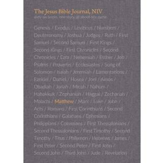 The Jesus Bible Journal, Matthew, NIV, Paperback, Comfort Print