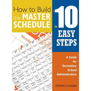 How to Build the Master Schedule in 10 Easy Steps