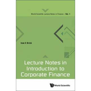 Lecture Notes In Introduction To Corporate Finance