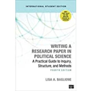 Writing a Research Paper in Political Science - International Student Edition