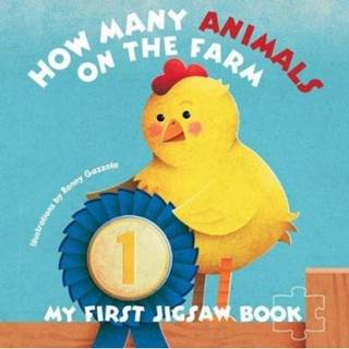 My First Jigsaw Book: How Many Animals on the Farm?