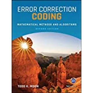 Error Correction Coding: Mathematical Methods and Algorithms (Bog, Hardback, Engelsk)