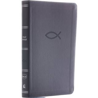 NKJV, Thinline Bible Youth Edition, Leathersoft, Gray, Red Letter, Comfort Print