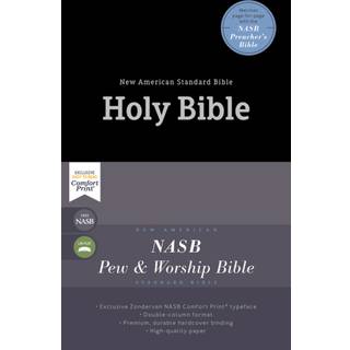 NASB, Church Bible (Pew Bible), Hardcover, Black, 1995 Text, Comfort Print