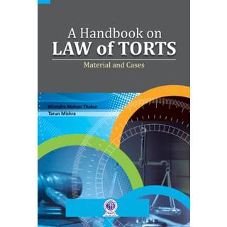 Handbook on Law of Torts