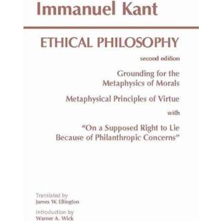 Kant: Ethical Philosophy