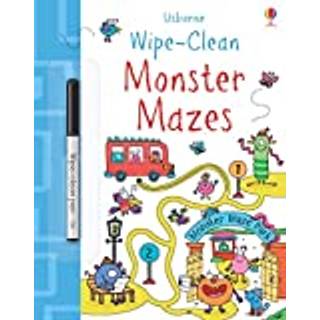 Wipe-Clean Monster Mazes