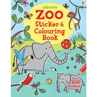 Zoo Sticker and Colouring Book