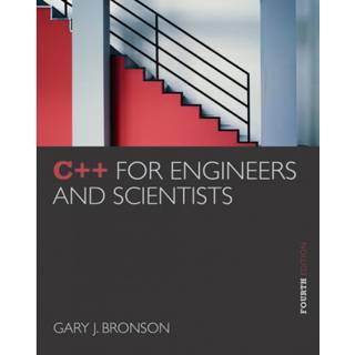 C++ for Engineers and Scientists