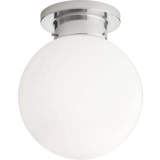 Konsthantverk Glob Plafond 20 Cm Krom/ - Loftslamper Hvid - 3721-4