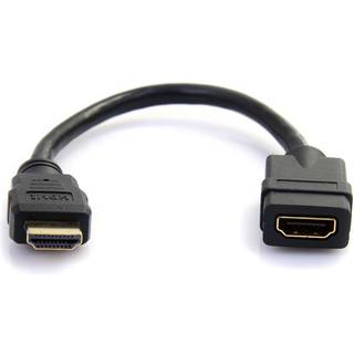 STARTECH 6IN HDMI 2.0 PORT SAVER CABLE - GRIPPING CONNECTOR - 4K 60HZ BTOP
