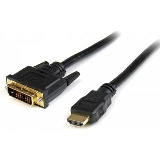 StarTech.com 0.5m, HDMI - DVI-D 0,5 m Sort