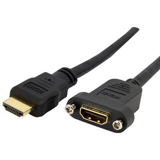 STARTECH 91 cm Standard HDMI Cable for Panel Mount - F/M