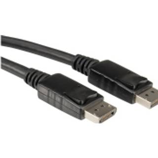 ROLINE DisplayPort Cable DP-DP. M/M. Black. 5.0m