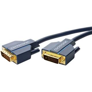 Clicktronic DVI-D Dual Link kabel - 20 m