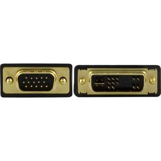 DELTACO DVI til VGA kabel - 3m