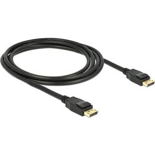Delock DisplayPort 1.2-kabel 4K @ 60Hz, 2m