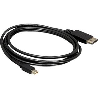 Delock-kabel Mini DisplayPort 1.2 han til DisplayPort han, 4K, 3 m