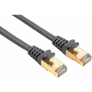 Hama Kabel Nätverk CAT5e STP 25p Bulk Grå 5m