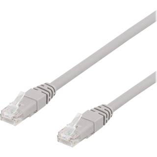 DELTACO U / UTP Cat6a patch cable, LSZH, 7m, Red