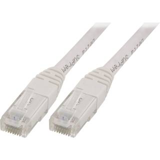 DELTACO UTP Cat5e patchcable 2m, white
