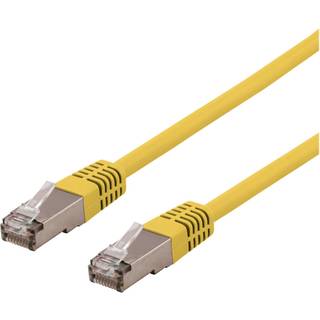 DELTACO S/FTP Cat6 patchkabel, LSZH, 1,5m, White