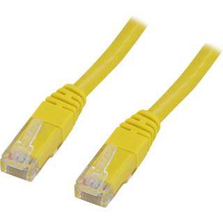 DELTACO DELTACO U/UTP Cat6 patchledning 7 m, gul 7340004663720