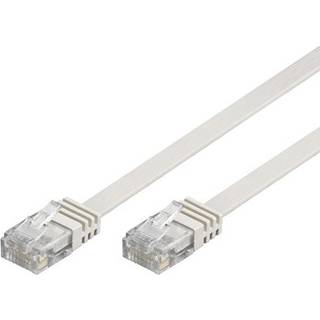 Goobay CAT 5e Fladt patchkabel, U/UTP, hvid