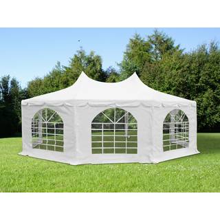 Partytelt Festtelt Elegance PRO, ottekantet 6,8x5m, PVC