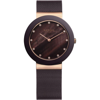 Bering 11435-387 Ceramic Damenuhr 34mm 5ATM